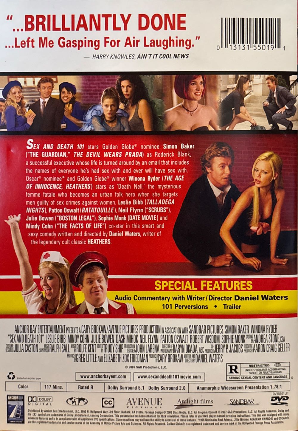 Sex & Death 101 DVD movie collectible [Barcode 013131550191] - Main Image 4