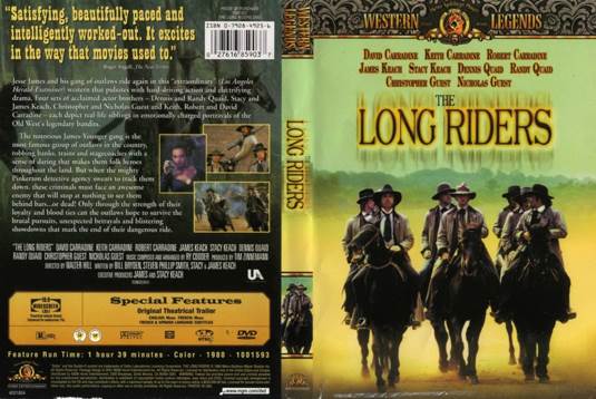 The Long Riders DVD movie collectible [Barcode 883904147664] - Main Image 2