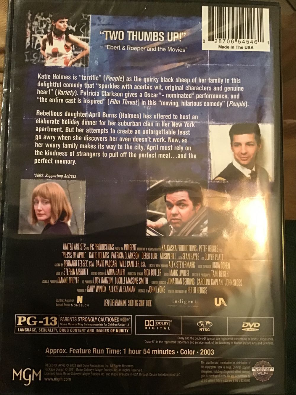 Pieces of April DVD movie collectible [Barcode 25552614] - Main Image 2