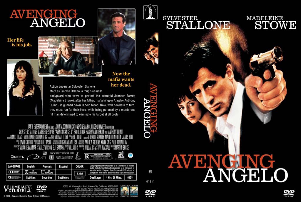 Avenging Angelo DVD movie collectible [Barcode 733807554192] - Main Image 2
