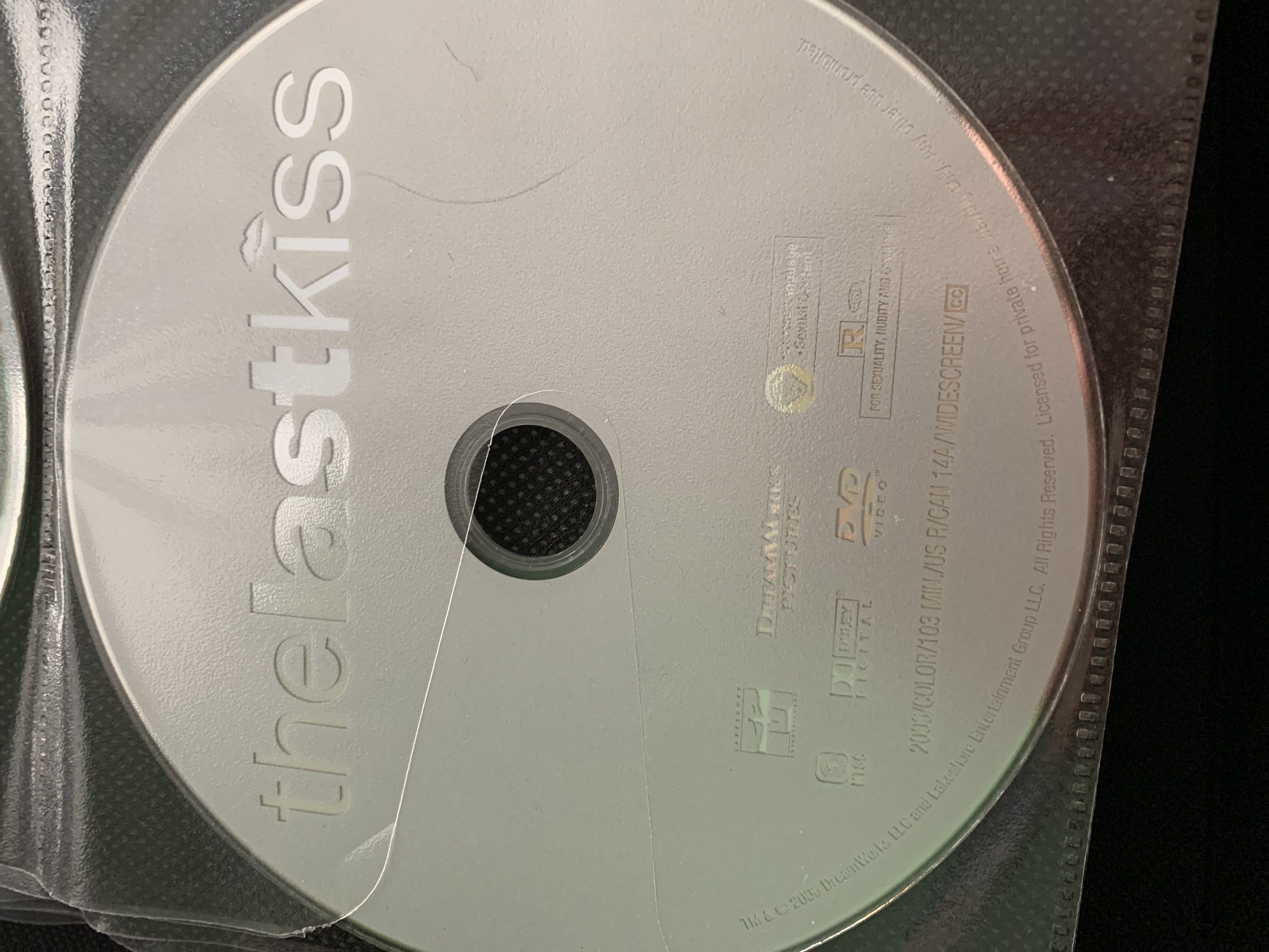 The Last Kiss DVD movie collectible [Barcode 097363464341] - Main Image 3