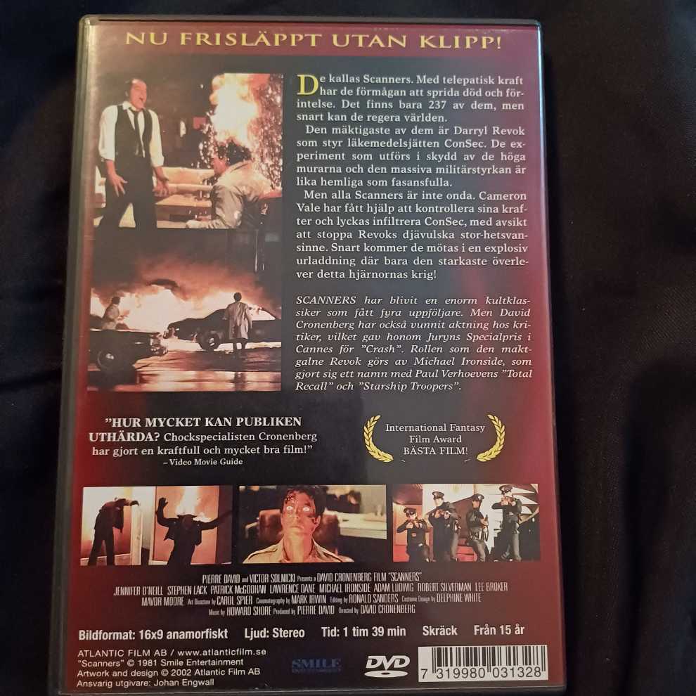 Scanners Plex movie collectible [Barcode 5060020700354] - Main Image 2