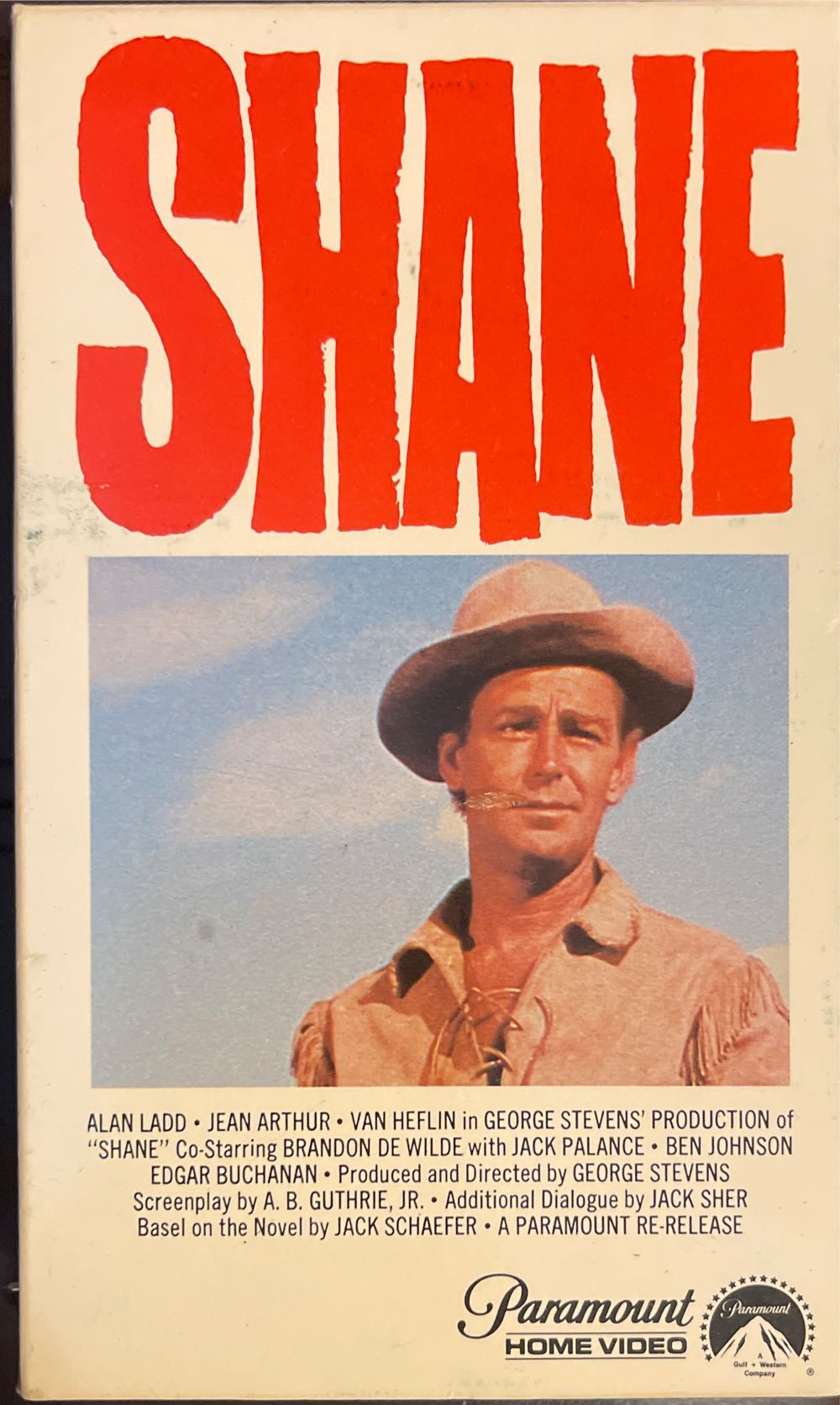 Shane Betamax movie collectible [Barcode 097360652222] - Main Image 2