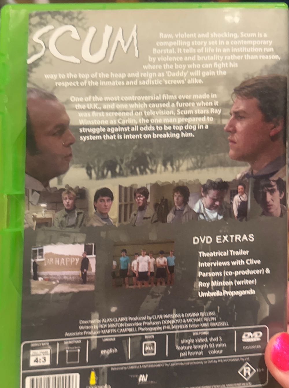 Scum DVD movie collectible [Barcode 9322225022096] - Main Image 2