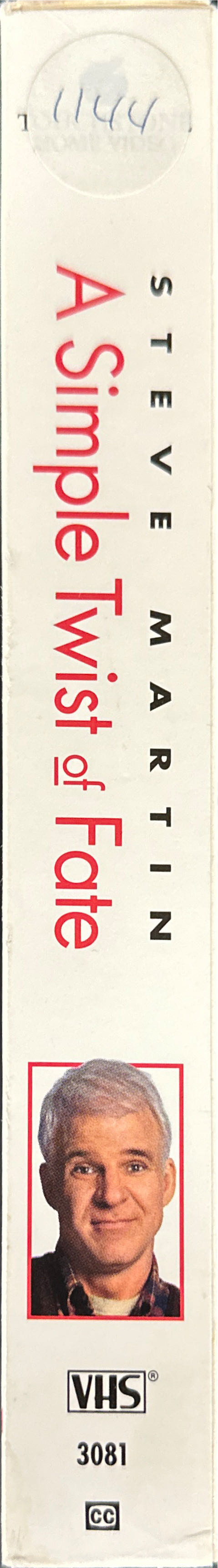 A Simple Twist Of Fate Steve Martin Catherine O’hara VHS movie collectible [Barcode 786936308136] - Main Image 3