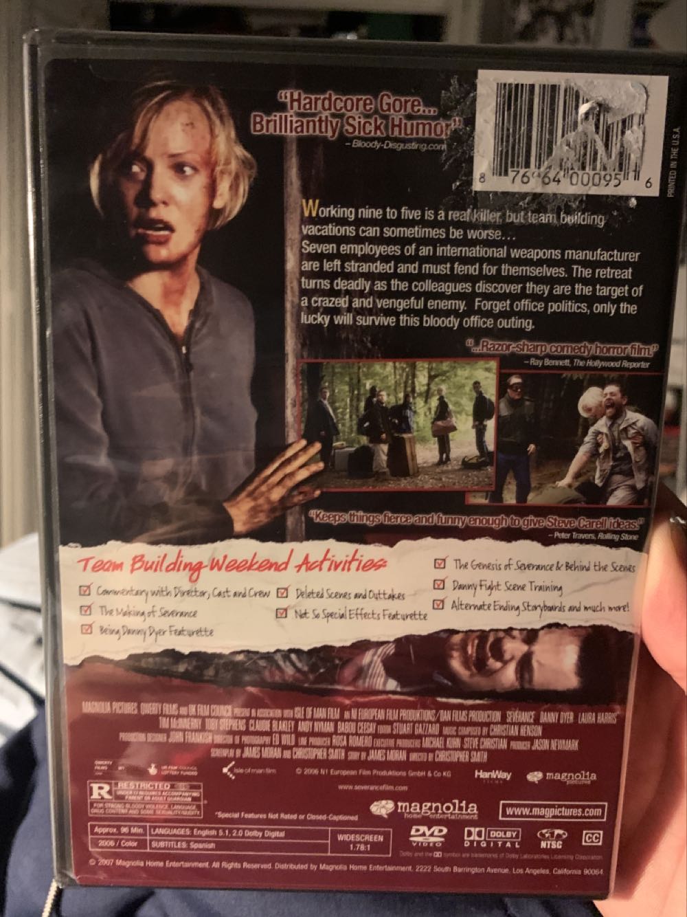 Severance DVD movie collectible [Barcode 3333973149757] - Main Image 2