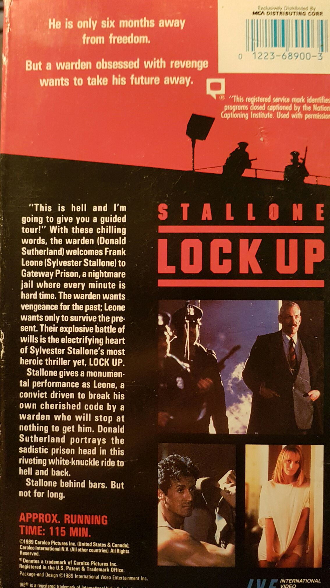 Lock Up DVD movie collectible [Barcode 5060021171351] - Main Image 2