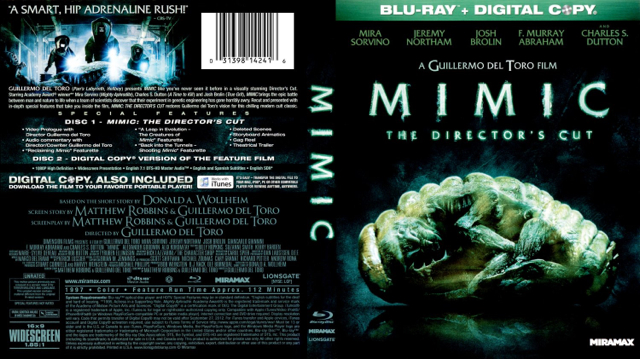 Mimic 2 Blu-ray movie collectible [Barcode 5055201821430] - Main Image 2
