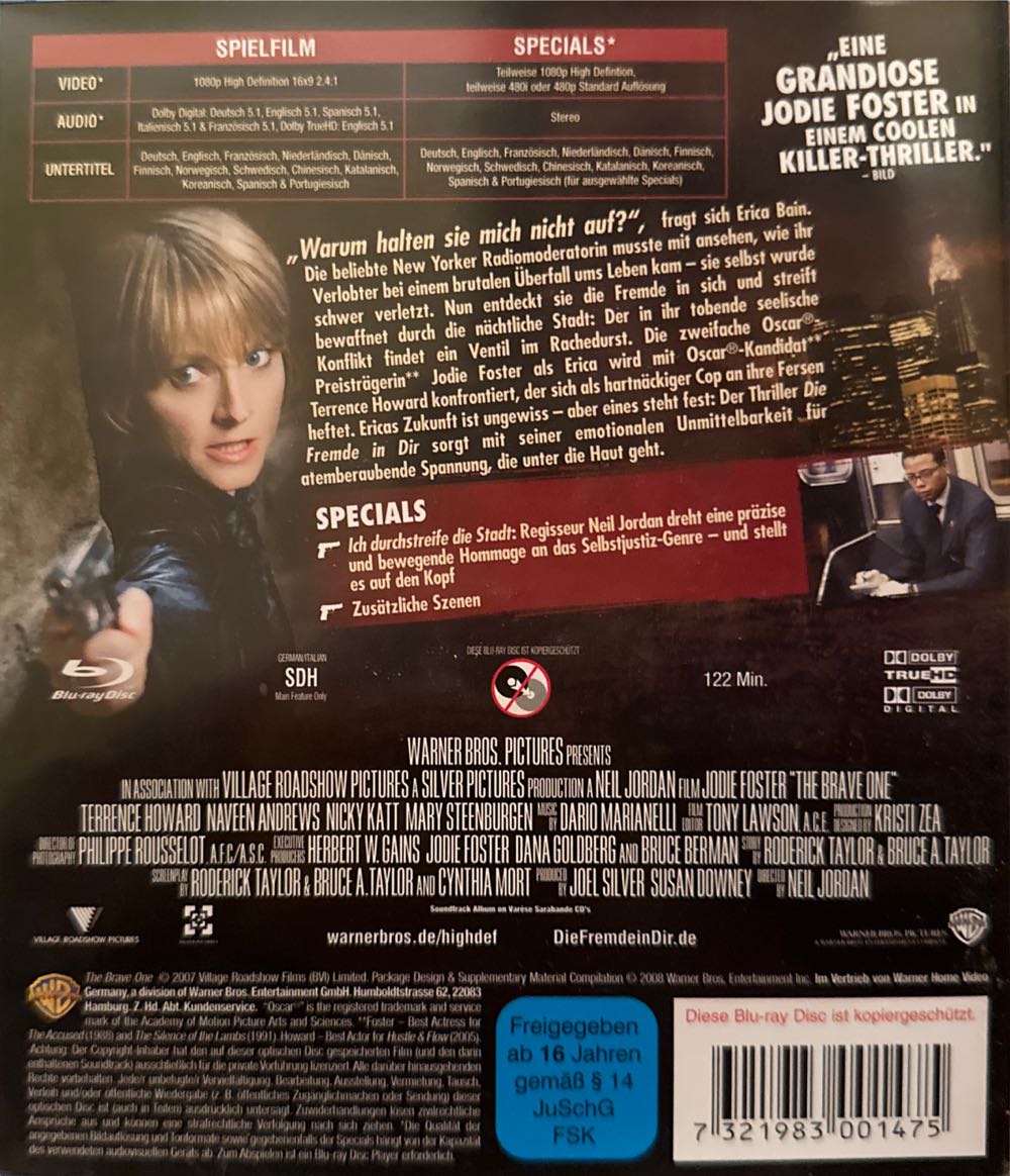 DIE FREMDE IN DIR Blu-ray movie collectible [Barcode 7321983001475] - Main Image 2
