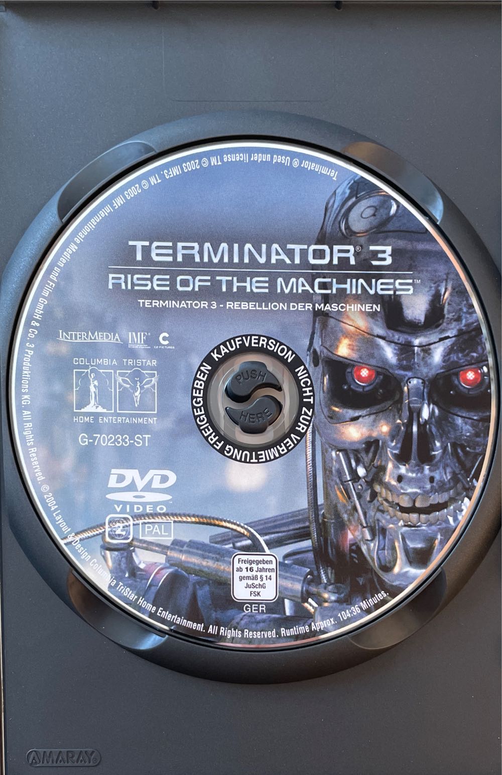 Terminator 3 - Rebellion der Maschinen DVD movie collectible [Barcode 4030521702332] - Main Image 3