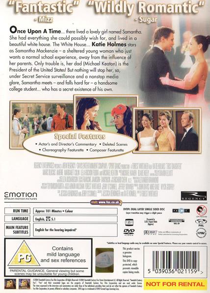 First Daughter DVD movie collectible [Barcode 5039036021159] - Main Image 2