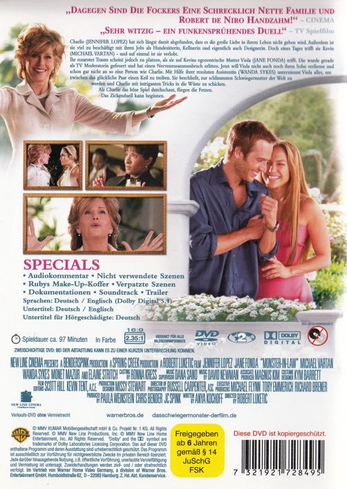 Das Schwiegermonster DVD movie collectible [Barcode 7321925013191] - Main Image 2