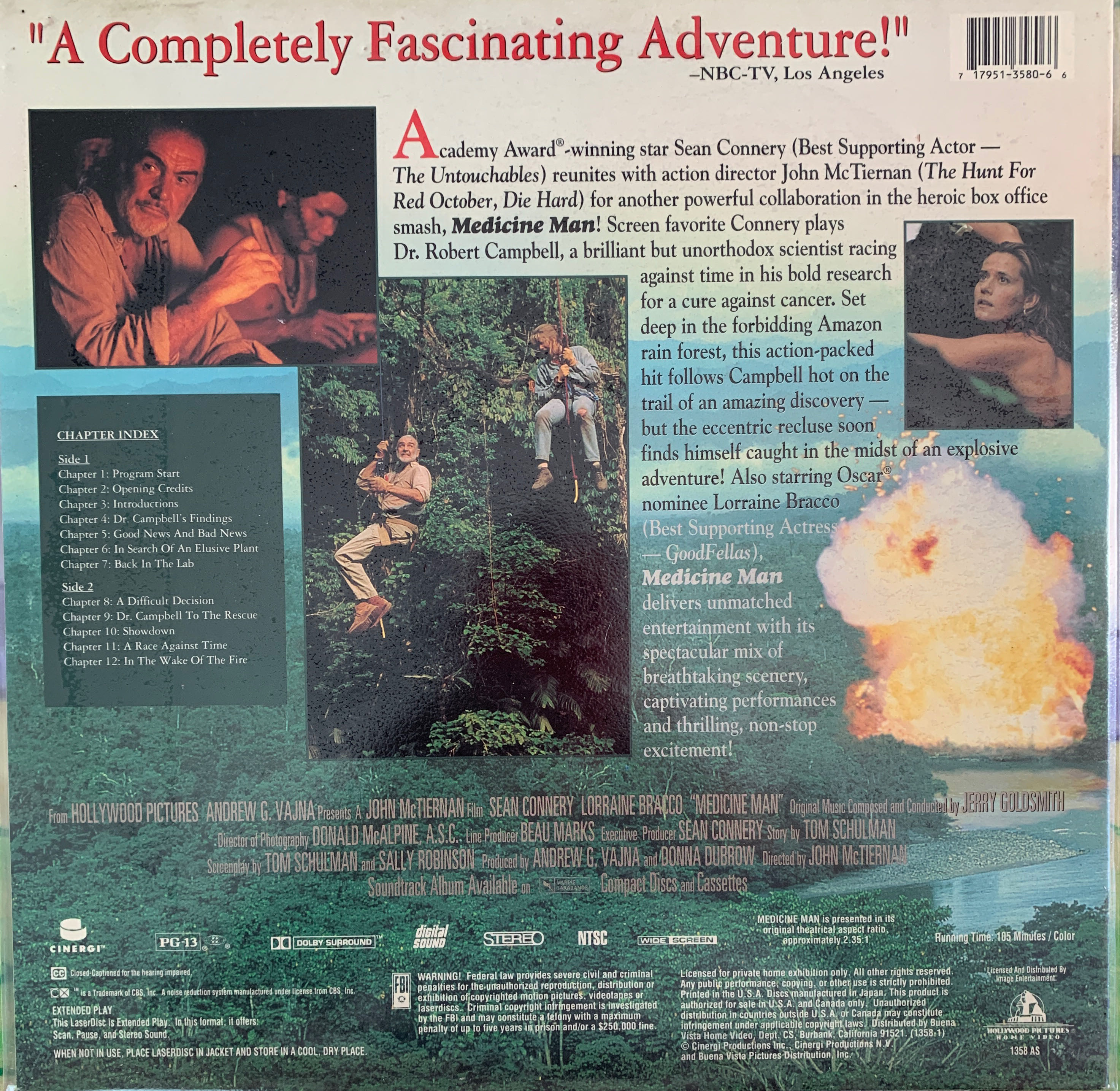 Medicine Man DVD-R movie collectible [Barcode 717951358066] - Main Image 2