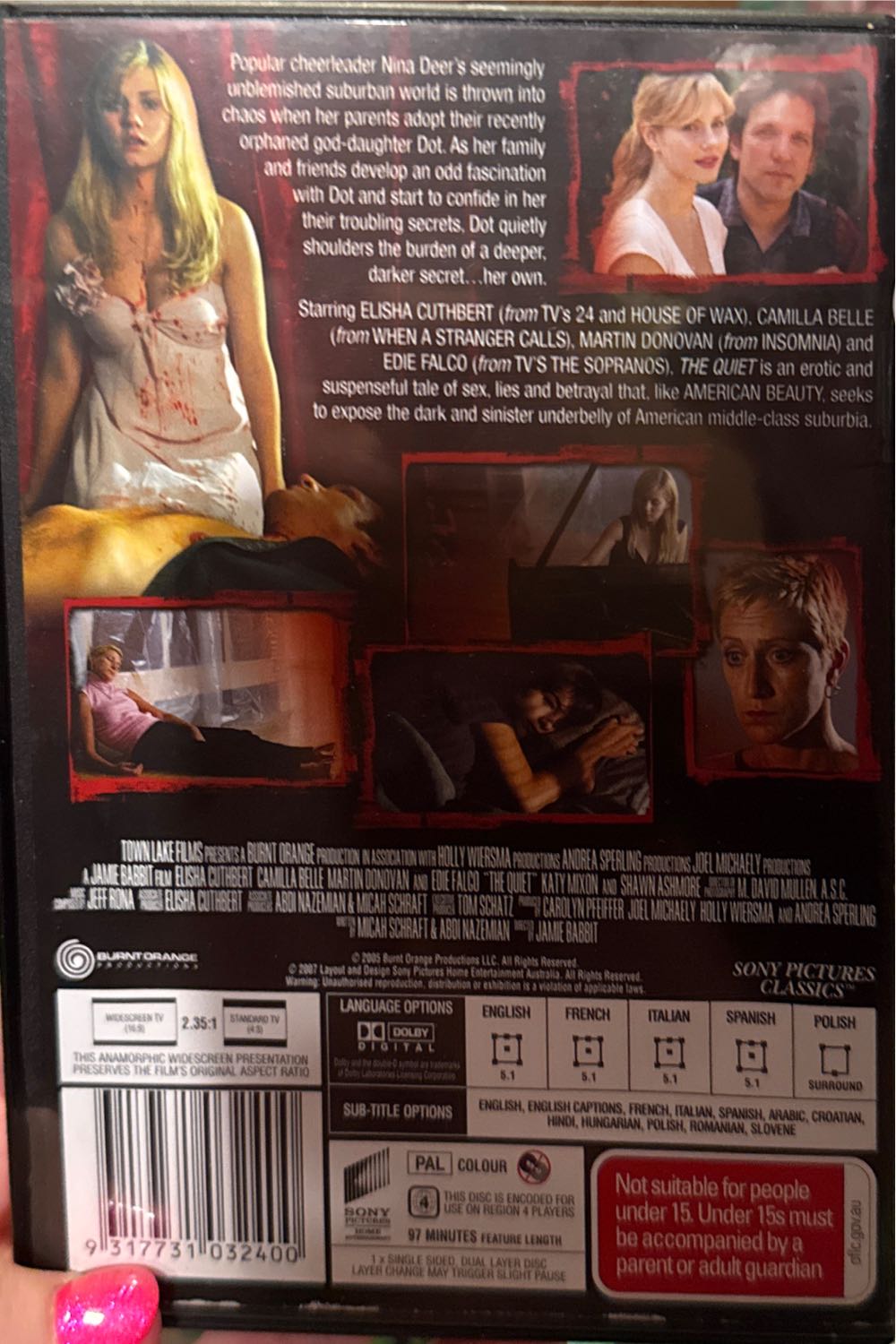 Quiet, The DVD movie collectible [Barcode 9317731032400] - Main Image 2