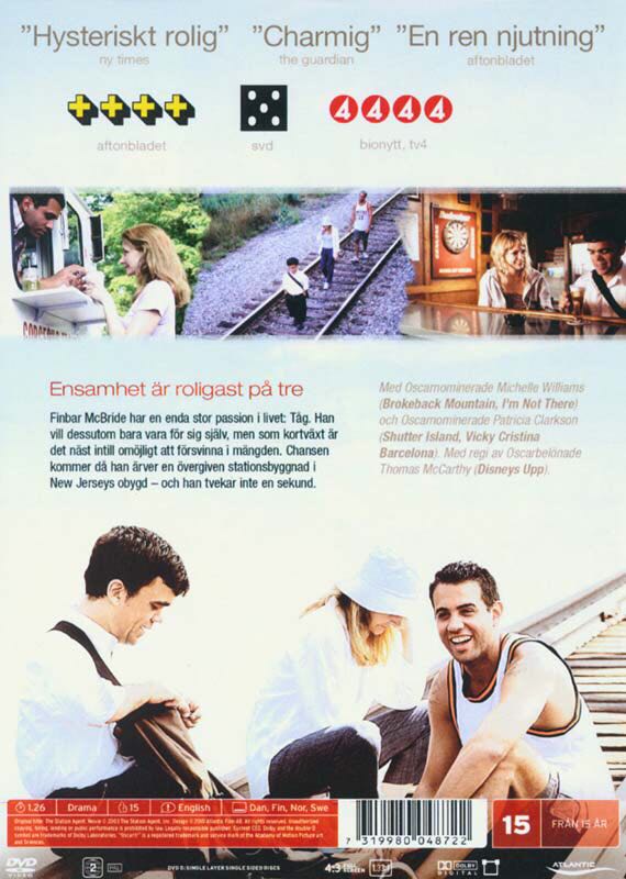 The Station Agent DVD movie collectible [Barcode 7319980048722] - Main Image 2