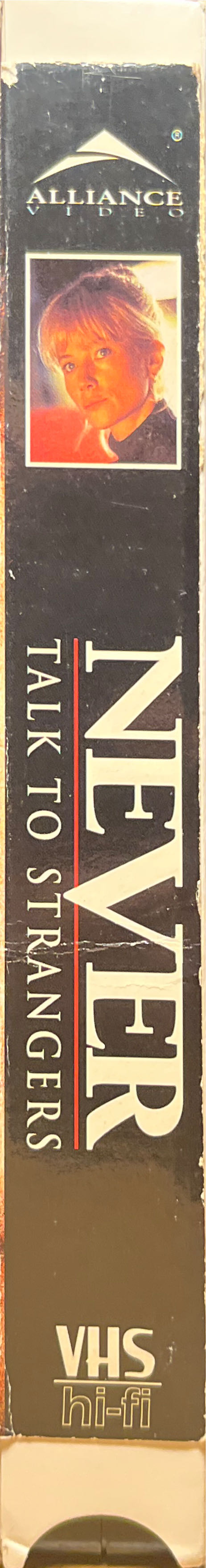 Never Talk to Strangers (Rogers Weekly Rental) VHS movie collectible [Barcode 065935119111] - Main Image 3