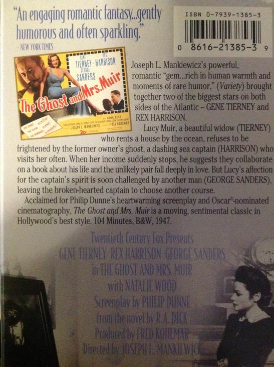 The Ghost and Mrs. Muir VHS movie collectible [Barcode 086162138539] - Main Image 2