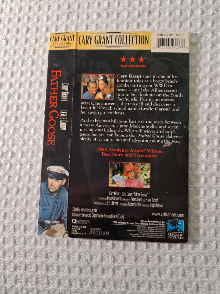 Father Goose @@@ Digital Copy movie collectible [Barcode 017153539639] - Main Image 2