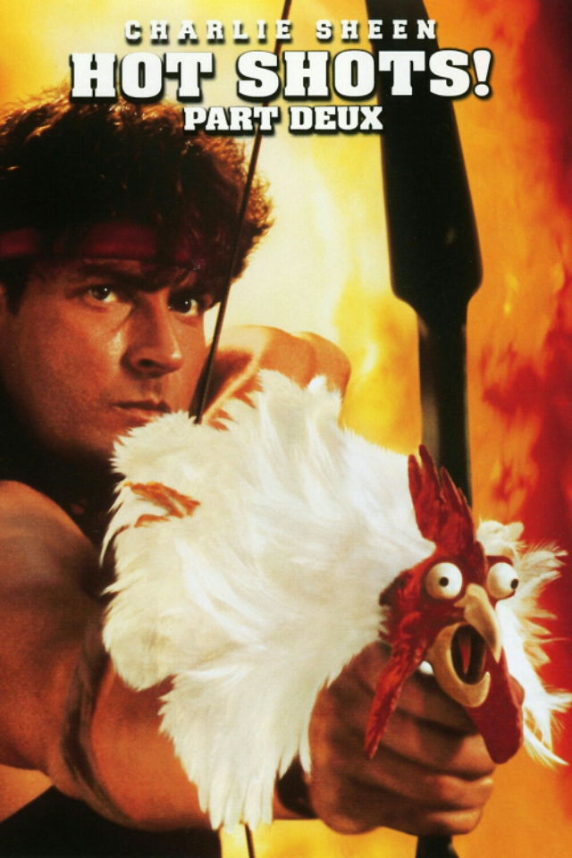 Hot Shots! Part Deux Fandango at Home movie collectible [Barcode 4010232017567] - Main Image 2