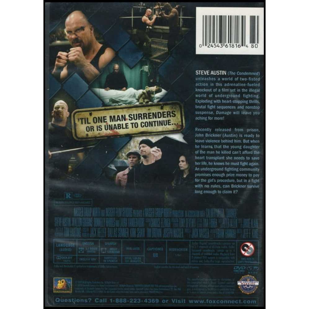 Damage DVD movie collectible [Barcode 024543618171] - Main Image 2