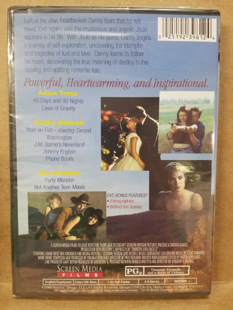 Cowboys and Angels DVD movie collectible [Barcode 025192398124] - Main Image 2