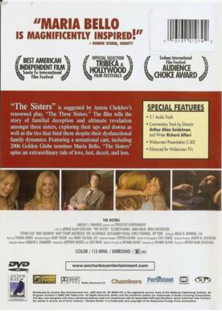 The Sisters DVD movie collectible [Barcode 013137210198] - Main Image 2