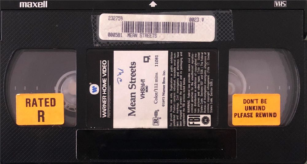 Mean Streets Digital Copy movie collectible [Barcode 085391108139] - Main Image 3