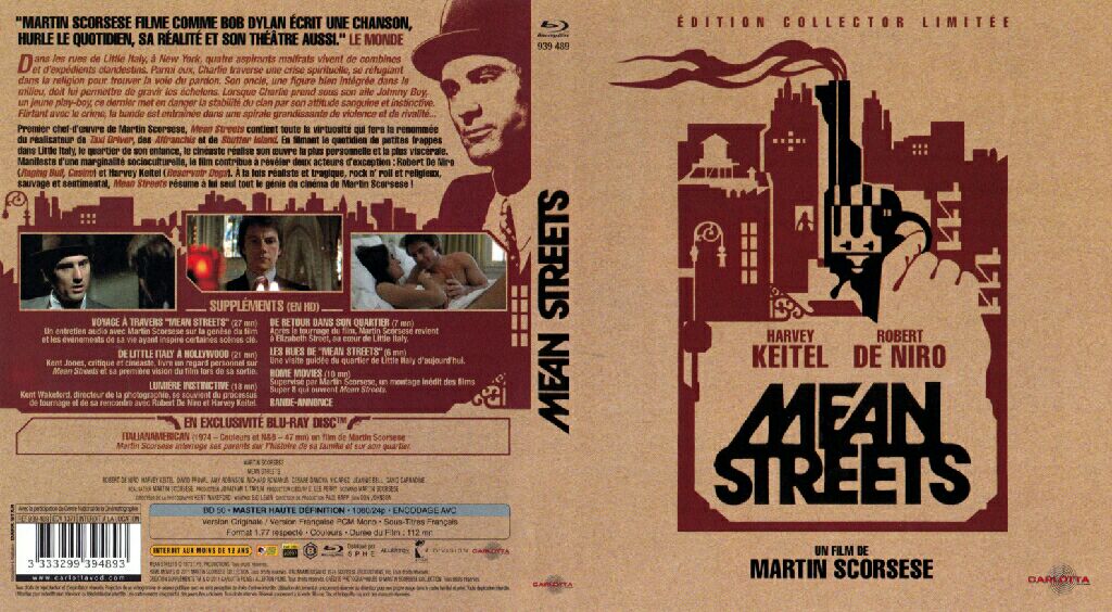 Mean Streets Blu-ray movie collectible [Barcode 3333299394893] - Main Image 2