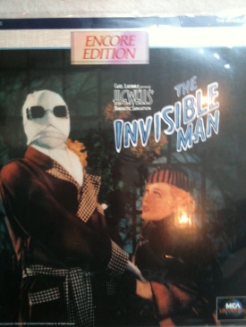 The Invisible Man Laser Disc movie collectible [Barcode 025192300769] - Main Image 1