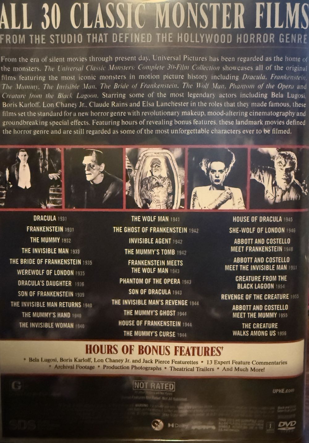 The Invisible Man DVD movie collectible [Barcode 5050582750560] - Main Image 2