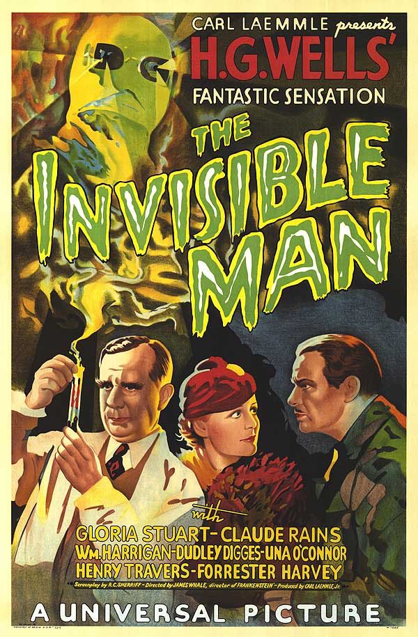 The Invisible Man Blu-ray movie collectible - Main Image 1