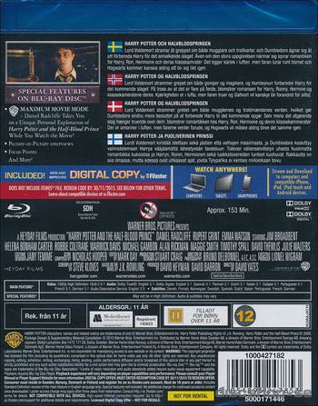 Harry Potter Half Blood Prince Blu-ray movie collectible - Main Image 2