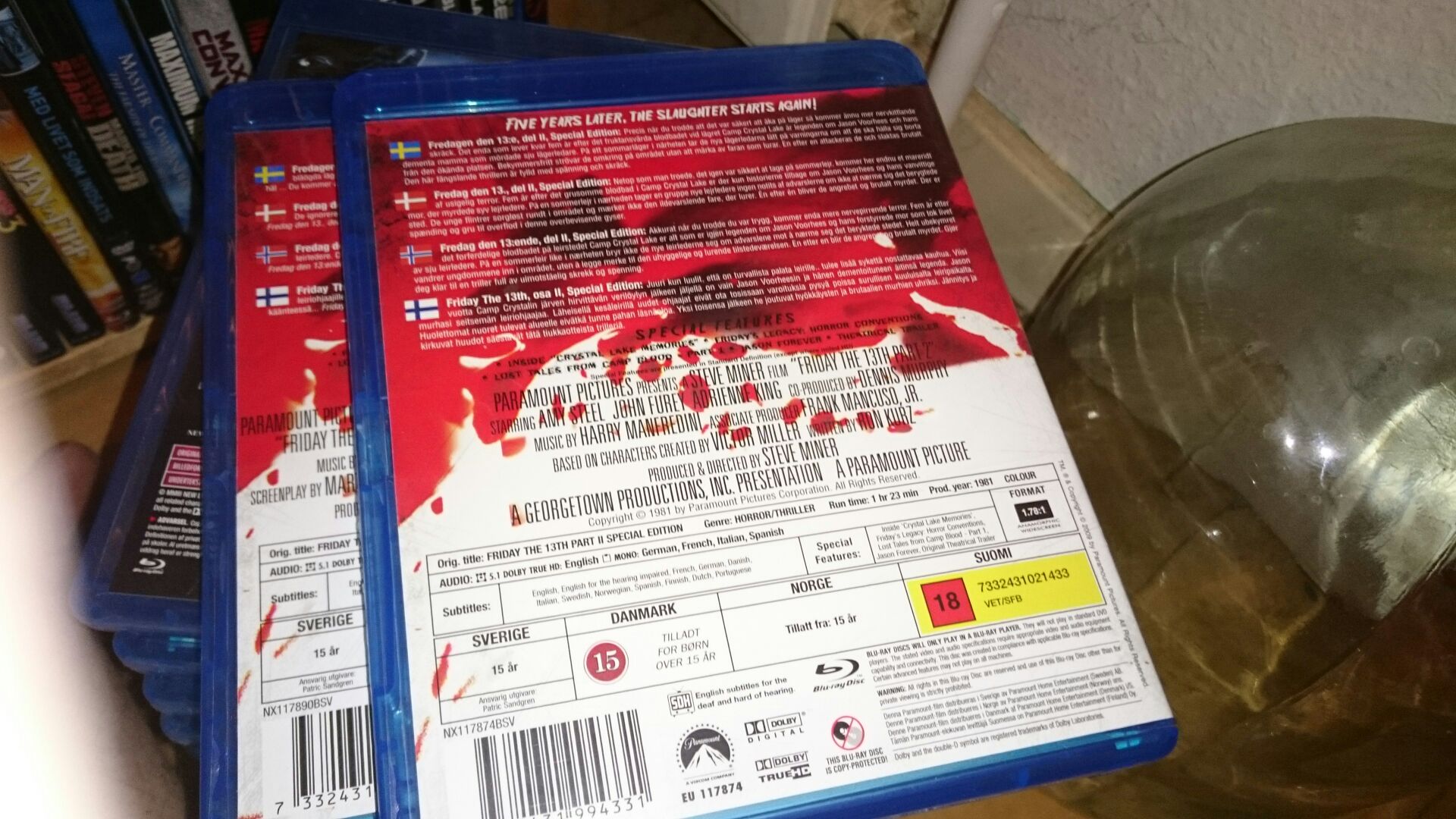 Friday The 13th Part 2 Blu-ray movie collectible [Barcode 097361406169] - Main Image 2