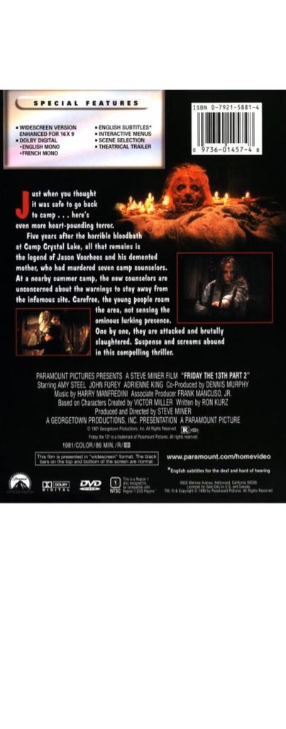 Friday the 13th Part 2  movie collectible - Main Image 2