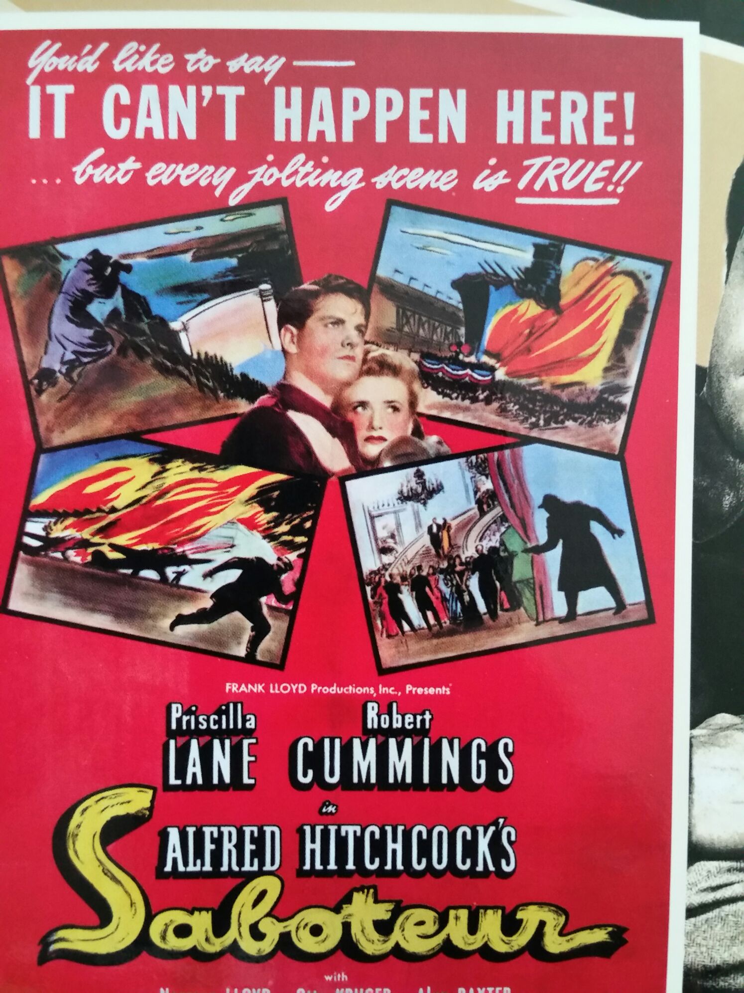 Saboteur Blu-ray movie collectible - Main Image 1