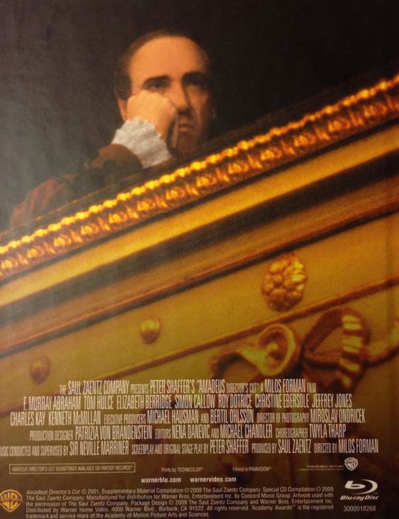 Amadeus Blu-ray movie collectible [Barcode 5051895036952] - Main Image 2