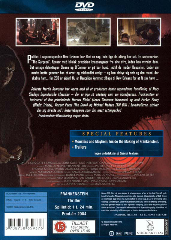 Frankenstein AKA Dean Koontz’ Frankenstein Digital Copy movie collectible [Barcode 5708758659376] - Main Image 2