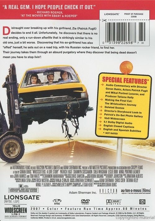 Wristcutters: A Love Story Digital Copy movie collectible [Barcode 031398226987] - Main Image 2