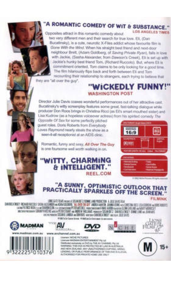All Over the Guy DVD movie collectible - Main Image 2