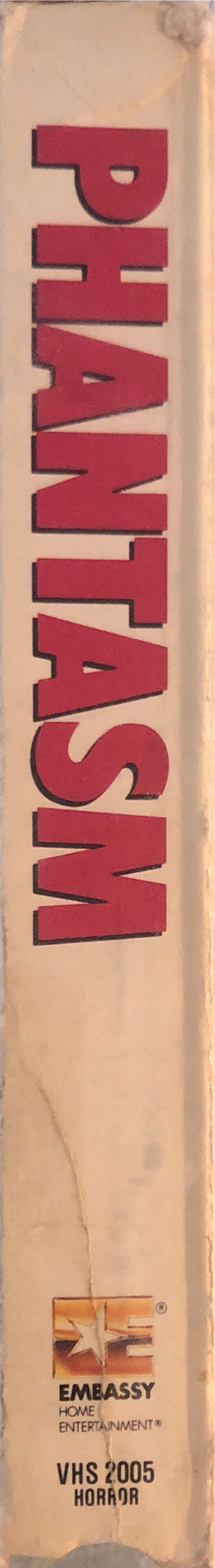 Phantasm VHS movie collectible [Barcode 027616690838] - Main Image 4