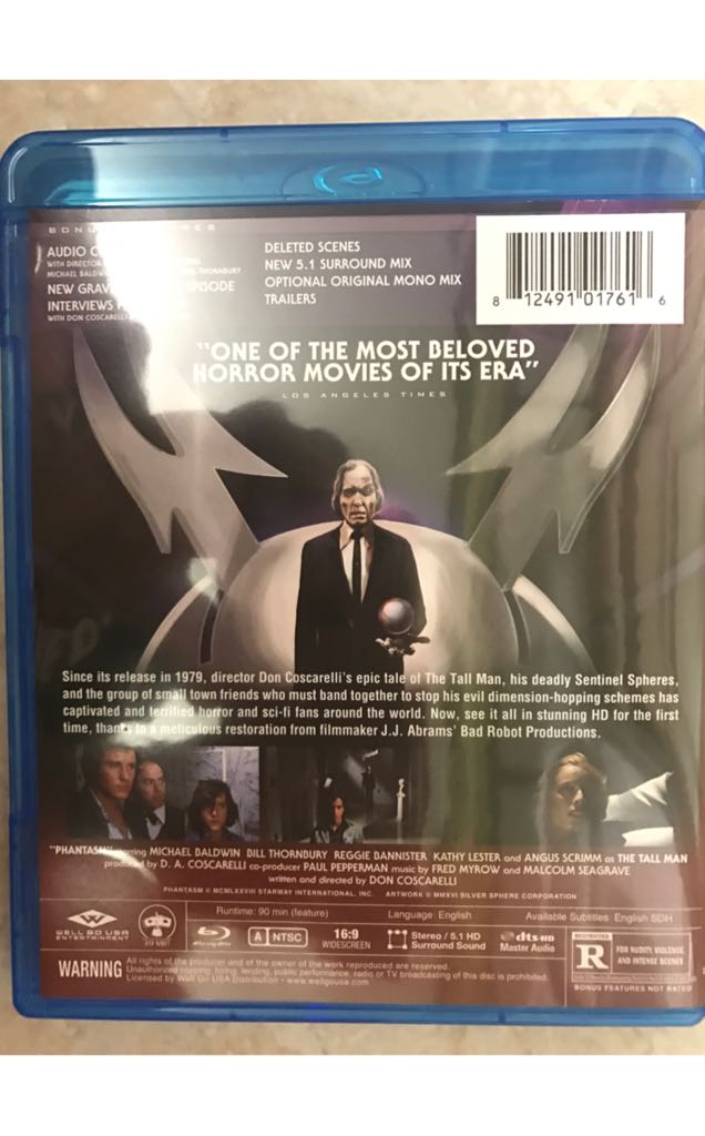 Phantasm Blu-ray movie collectible [Barcode 812491017616] - Main Image 2