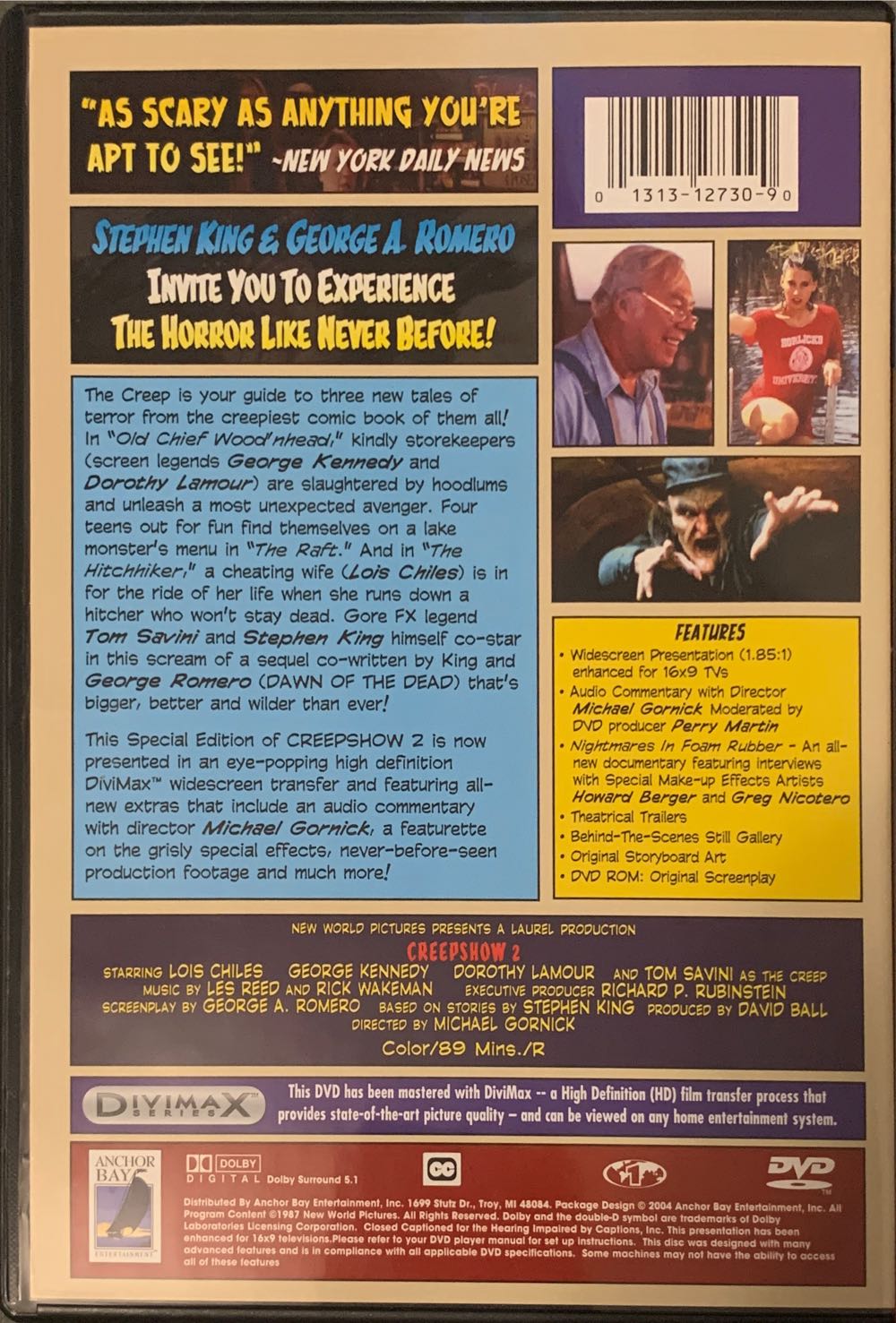 Creepshow 2 (VLSC) DVD movie collectible [Barcode 4260118671639] - Main Image 3