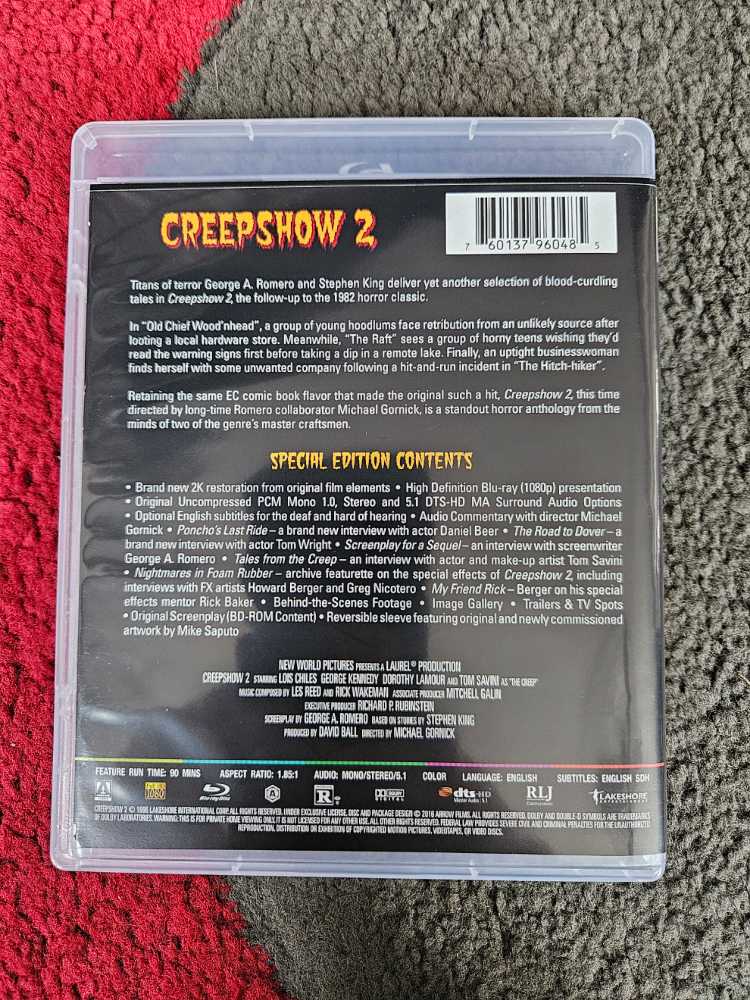 BR : KING : ARROW : Creepshow II Blu-ray movie collectible [Barcode 760137960485] - Main Image 4