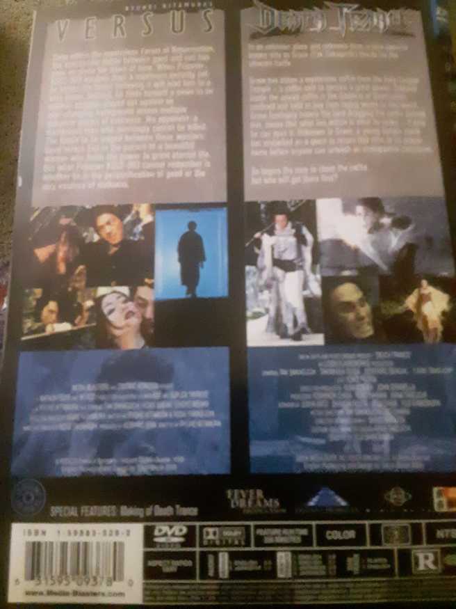 Versus / Death Trance DVD movie collectible [Barcode 631595093780] - Main Image 2