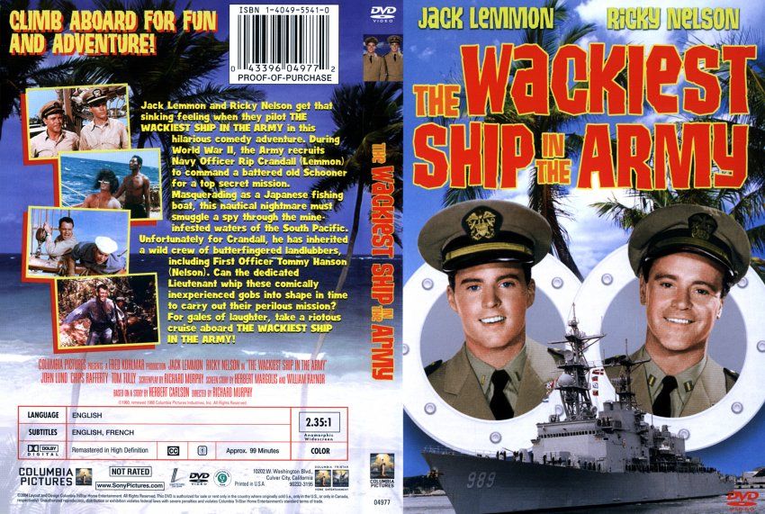 Wackiest Ship in the Army,The Movies Anywhere movie collectible [Barcode 043396049772] - Main Image 2