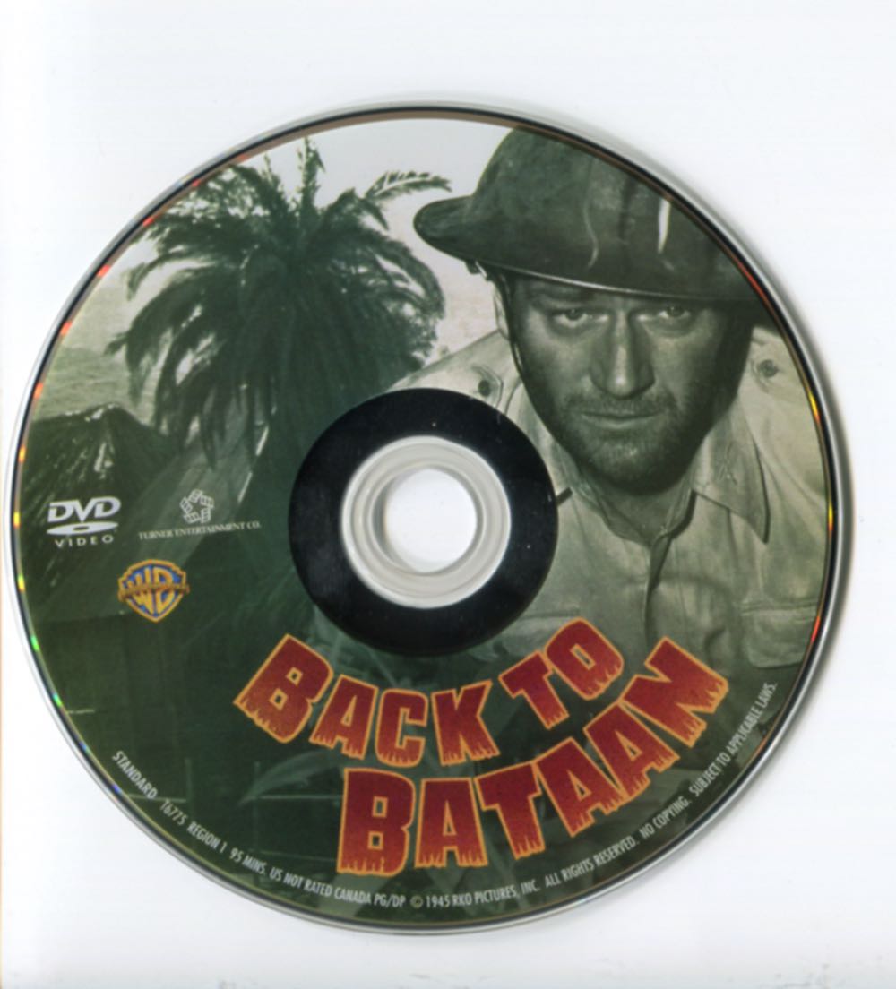 John Wayne: Back To Bataan DVD movie collectible [Barcode 053939791228] - Main Image 3