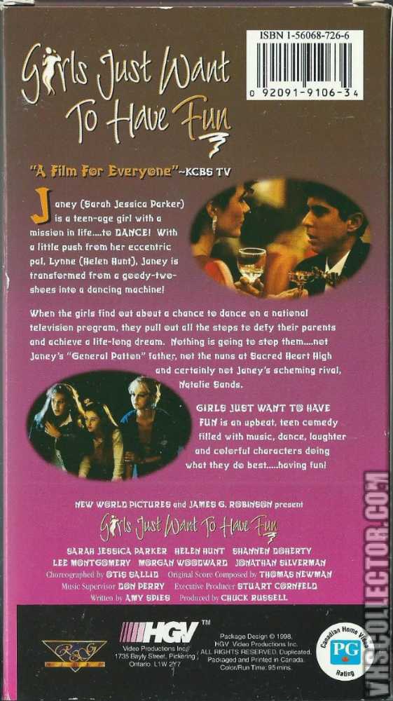 Girls Just Want to Have Fun * DVD movie collectible [Barcode 090328500115] - Main Image 4