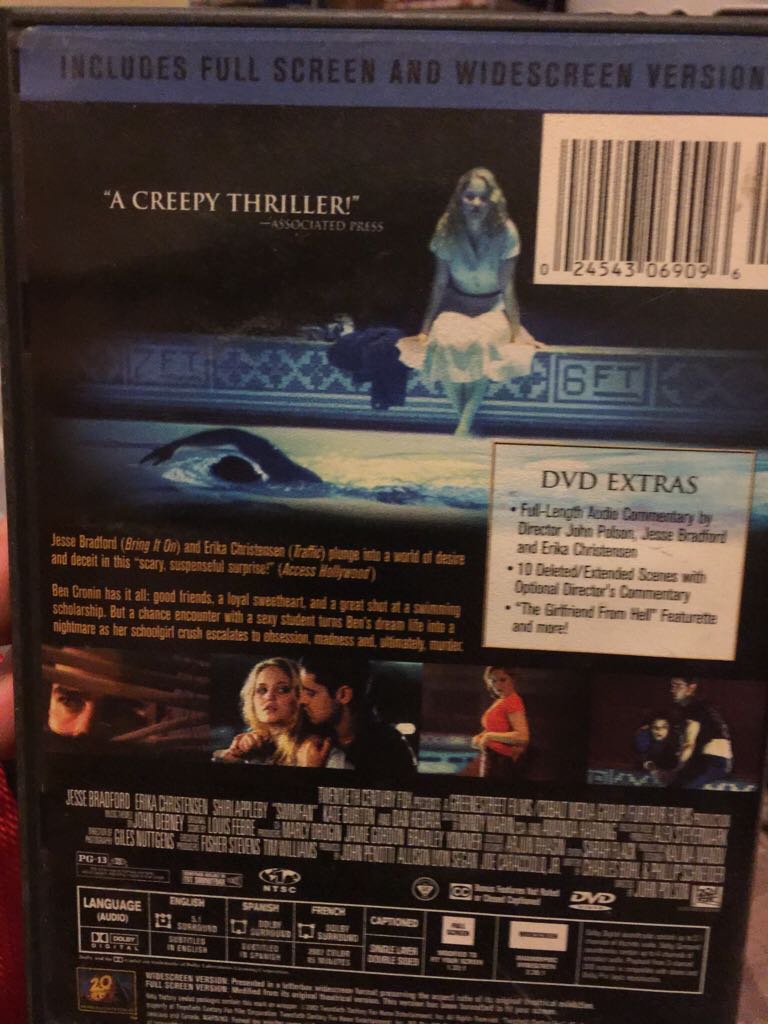 Swimfan DVD movie collectible [Barcode 024543069096] - Main Image 2
