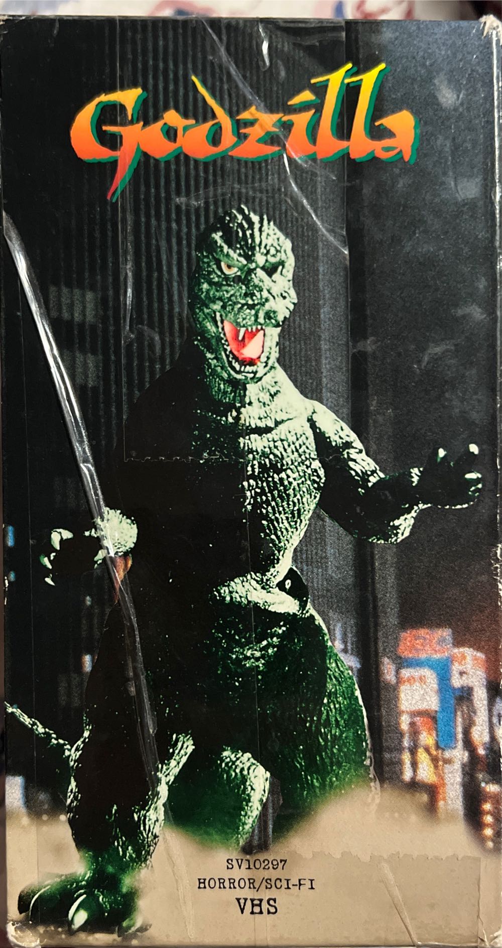 Godzilla 5-Pack VHS movie collectible [Barcode 013131029734] - Main Image 3