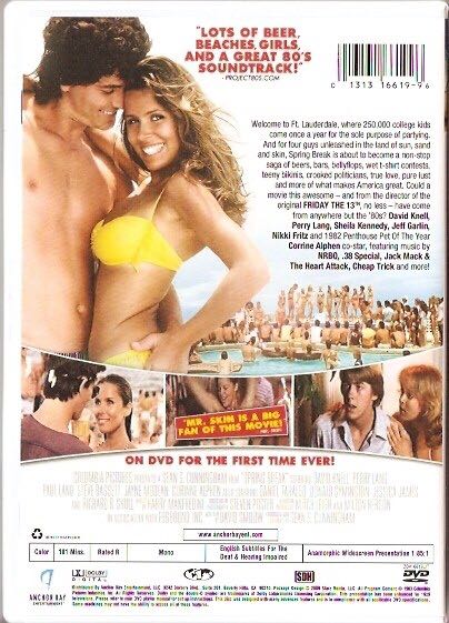 Spring Break.      S08 DVD movie collectible [Barcode 013131661996] - Main Image 2
